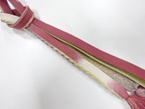 正絹　手組帯締め
